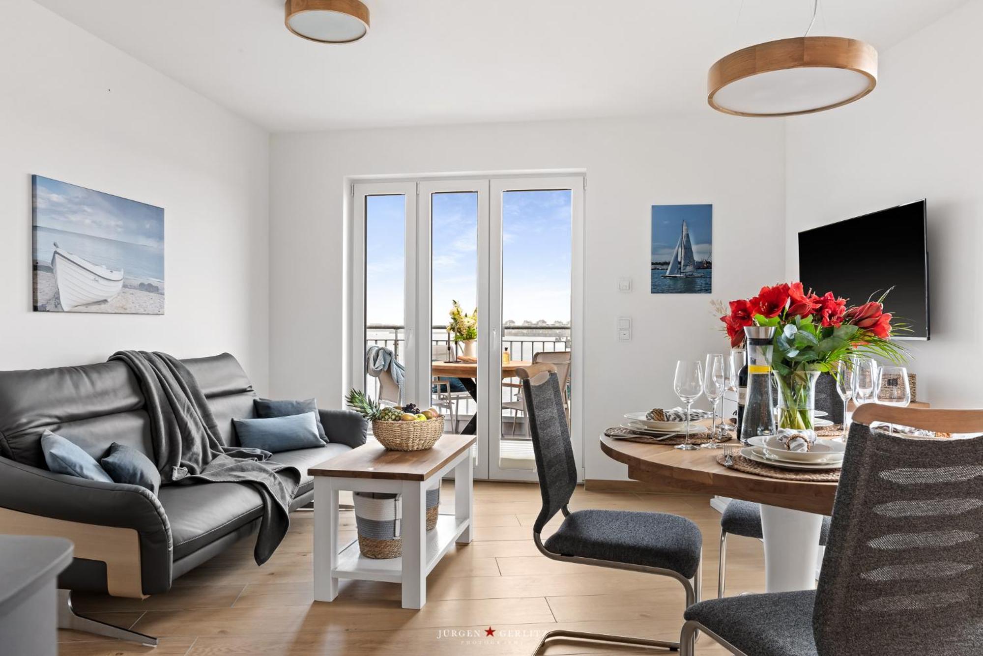 Sea Apartment Mojo- Meerblick, Infrarotauna, Terrasse Olpenitz Zewnętrze zdjęcie