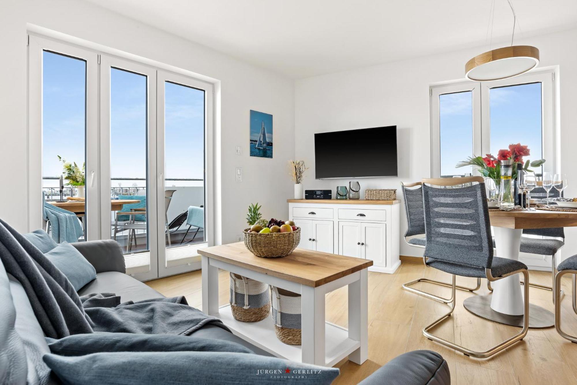 Sea Apartment Mojo- Meerblick, Infrarotauna, Terrasse Olpenitz Zewnętrze zdjęcie