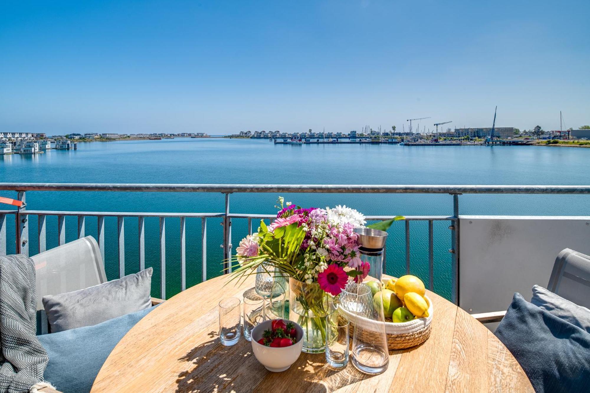 Sea Apartment Mojo- Meerblick, Infrarotauna, Terrasse Olpenitz Zewnętrze zdjęcie